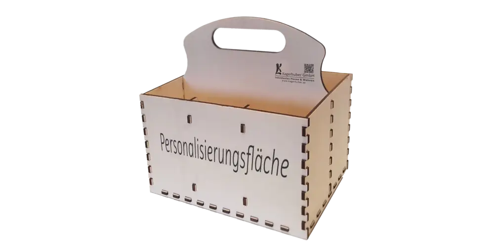 Personalisiertes 6er Tragerl - zusammengebaut