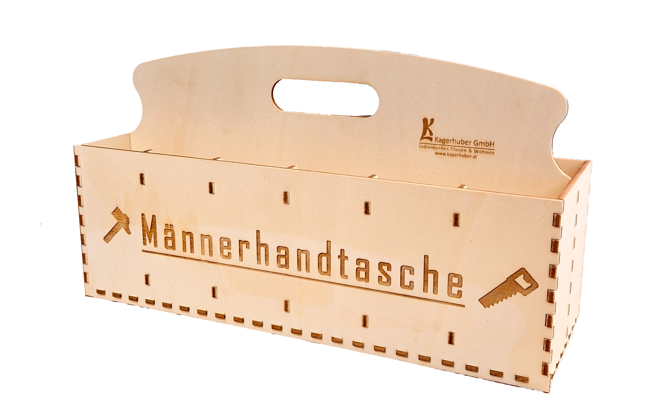 12er Trager - Männerhandtasche -zusammengebaut