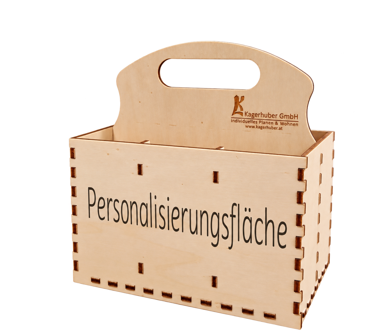 Personalisiertes 6er Tragerl - zusammengebaut